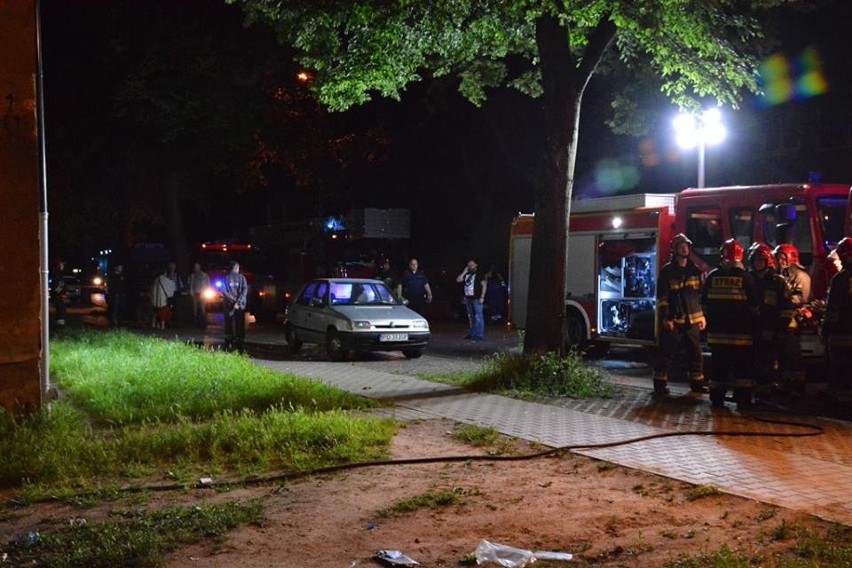 Wybuch gazu w Poznaniu: Na Sołaczu ewakuowano dziesięć osób....