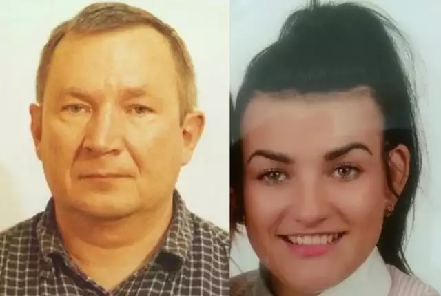 Zaginieni: 59-letni Stanisław Głuszek oraz 25-letnia Natalia Gruszecka.