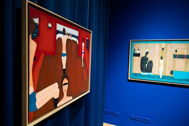 Jesienią obrazy Jerzego Nowosielskiego można było zobaczyć w Galerii ASP