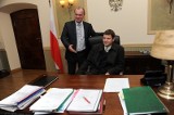 Szczecinianie chcieli usiąść w fotelu prezydenta Krzystka