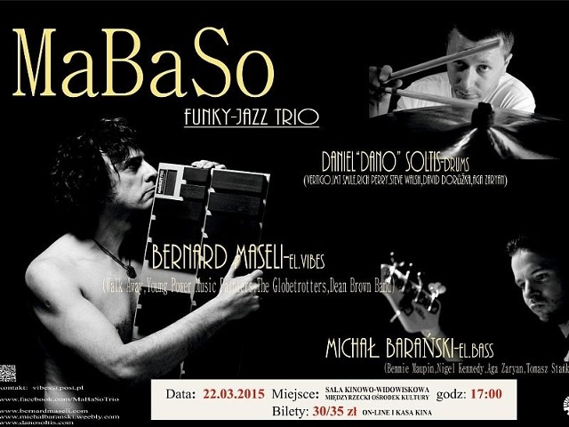 W niedzielę, 22 marca, w Międzyrzeckim Ośrodku Kultury wystąpi formacja jazzowo-funkowa MaBaSo.