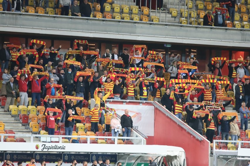 Jagiellonia - Zagłębie Lubin na trybunach