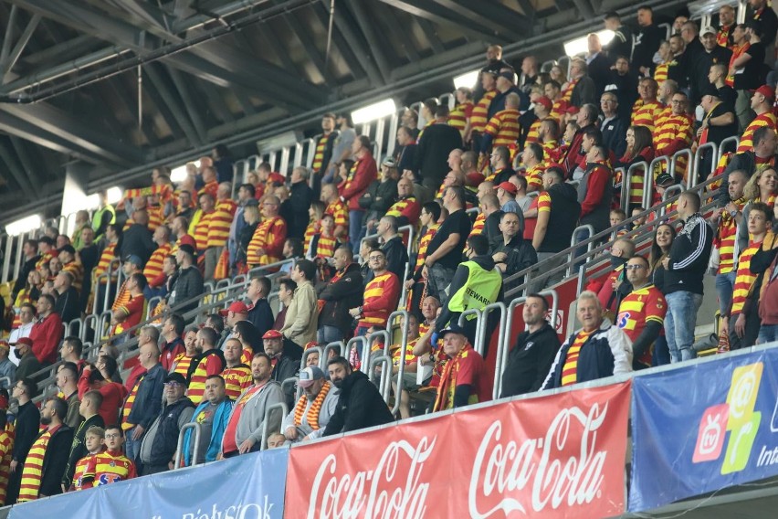 Jagiellonia - Zagłębie Lubin na trybunach