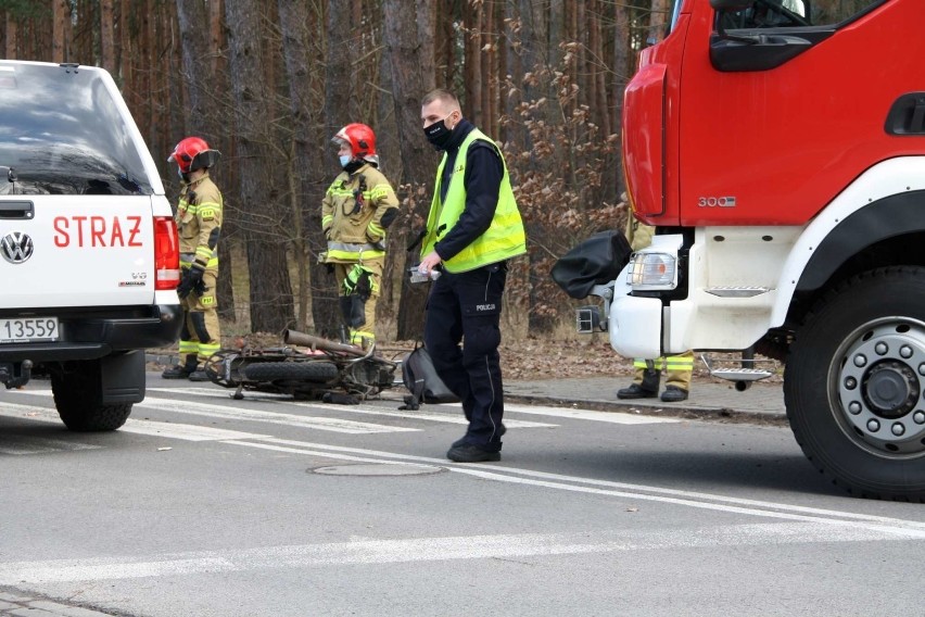 Przed godz. 14 w Bielsku koło Międzychodu doszło do wypadku....
