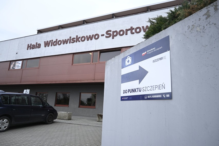 Sala rozgrzewkowa Hali Widowiskowo Sportowej w Świeciu...