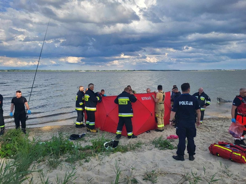 24-latek utonął w zalewie Jeziorsko.