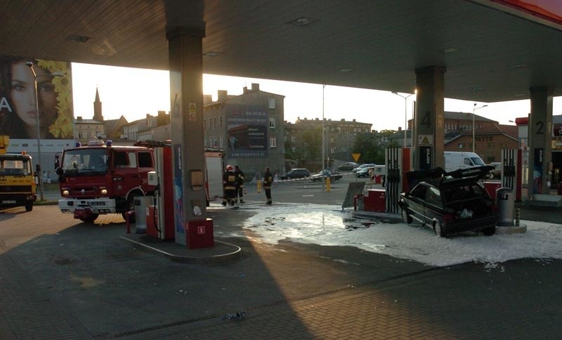 Wypadek na stacji benzynowej
Wypadek na stacji benzynowej