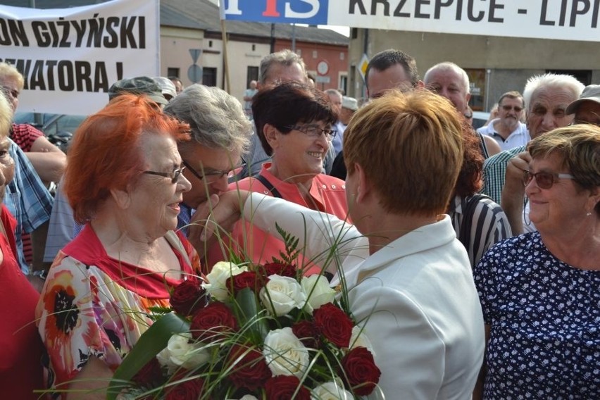 Beata Szydło z PiS odwiedziła Kłobuck