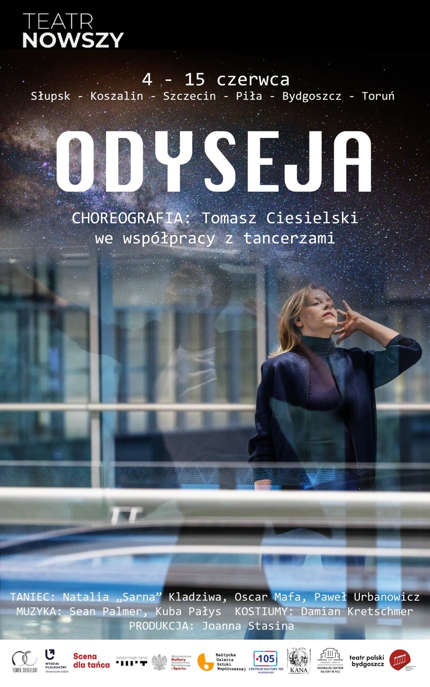 „Odyseja” na stacji Bydgoszcz Główna. Zobacz (i posłuchaj) taneczny performance Teatru Nowszego  