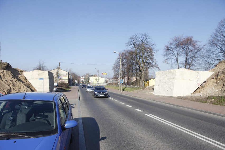 To wszystko co pozostało z wyburzonego wiaduktu. Niestety...