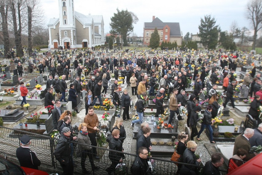 Pogrzeb Ryszarda Pluty radnego Kuźni Raciborskiej