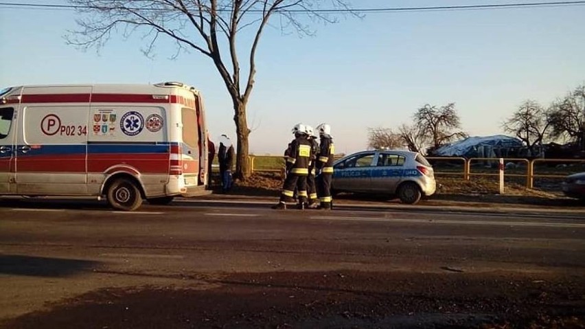 Ranną pieszą do szpitala zabrał śmigłowiec LPR. Kobietę,...