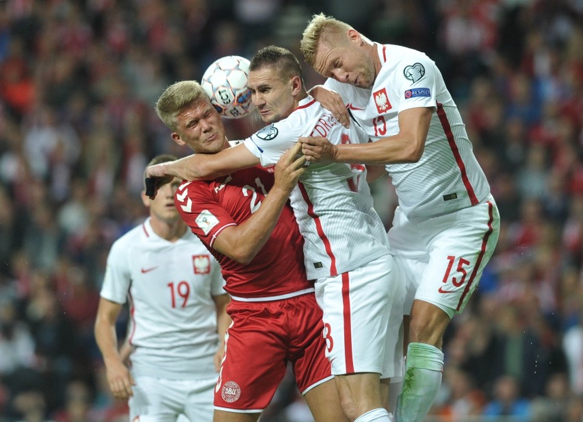 Mecz Dania - Polska w eliminacjach do mistrzostw świata w...