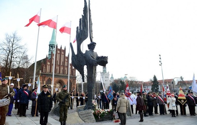 Obchody tragicznych wydarzeń z grudnia 1970 roku w Szczecinie.