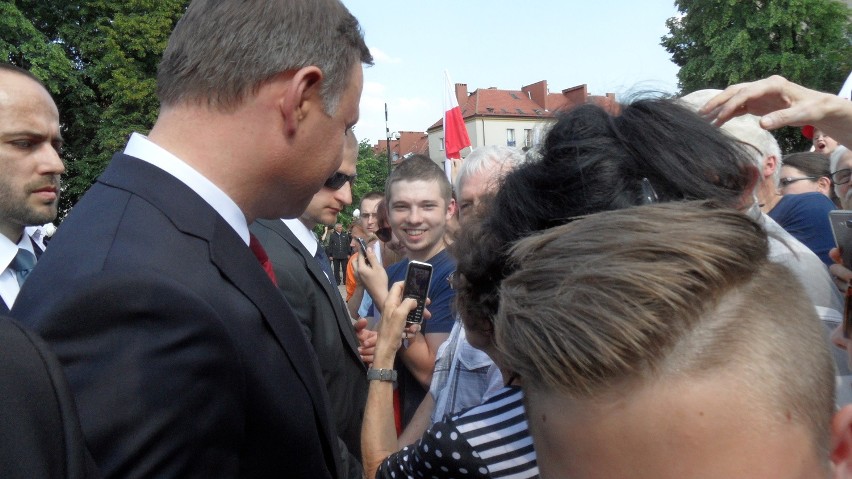 Prezydent Andrzej Duda w Tychach