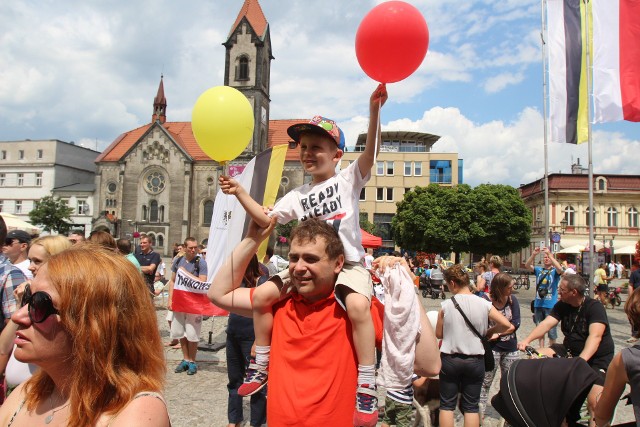 Sesja komitetu UNESCO była wczoraj transmitowana na telebimie na tarnogórskim rynku. Decyzja o wpisie ucieszyła mieszkańców