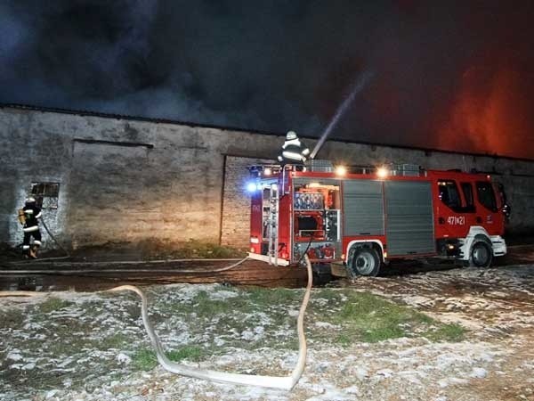 Pożar we Wrzosowie.