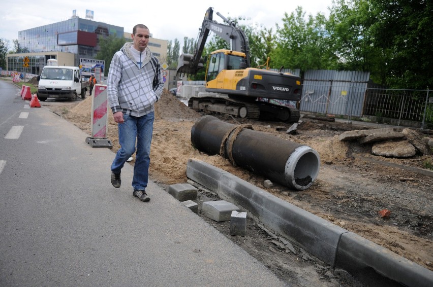 Nowe rondo przy ul. Kościuszki...