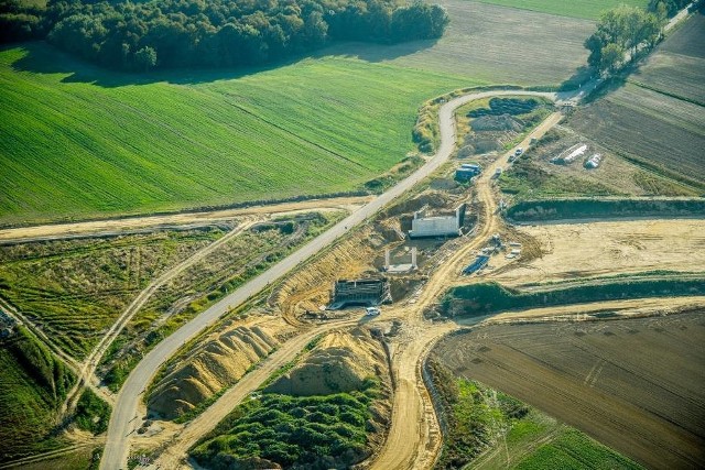 W rejonie Bolkowa powstaje fragment trasy S3 budowanej od Nowej Soli. Odcinek powinien być przejezdny w 2018 roku