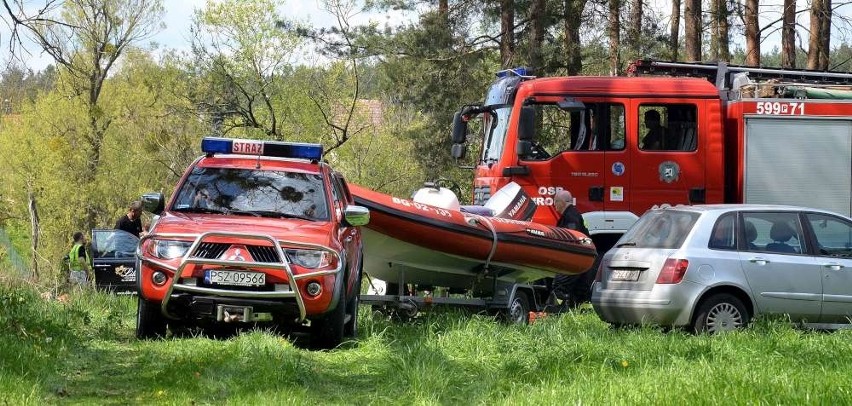 Na miejscu zdarzenia pracowali strażacy, policja i...