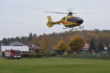 Ewakuacja uczniów w Szkole Podstawowej w Sadlinkach. Dzieci źle się czuły, cztery osoby trafiły do szpitala. Co się mogło stać?