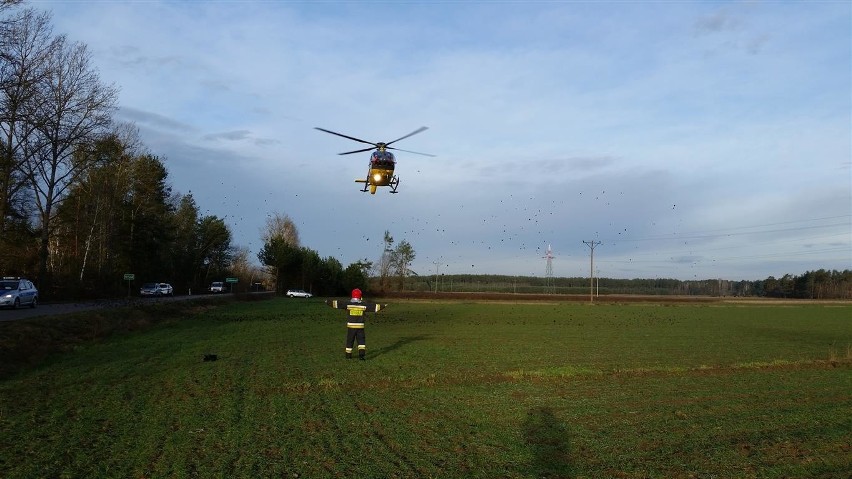 Osłowo. Groźny wypadek. To było czołowe zderzenie (zdjęcia)