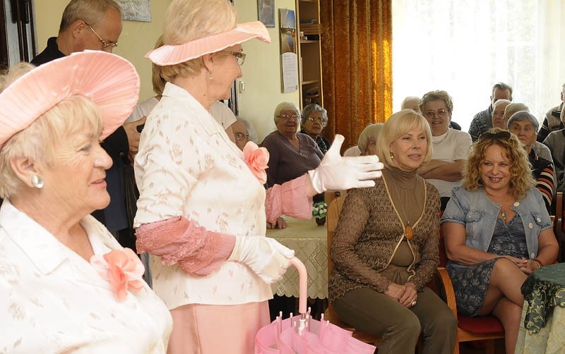 Małgorzata Potocka tańczyła z seniorami