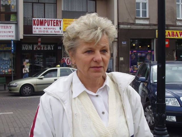 Bogumiła Jabłońska, szefowa Zarządu Rejonowego PCK w Nakle