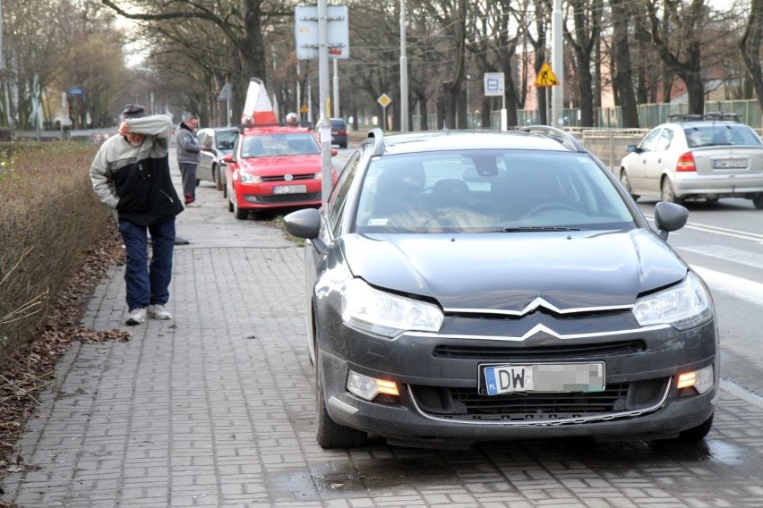 Wypadek na Sępolnie