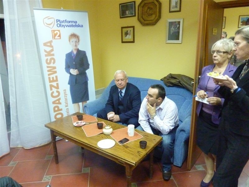 sztabie PO - w biurze posłanki Domiceli Kopaczewskiej