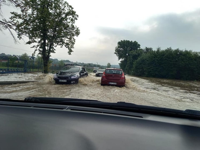 Tak wyglądała zakopianka w niedzielę rano