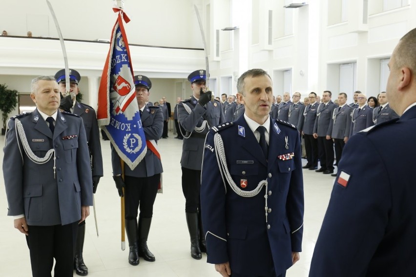 Insp. Robert Szewc w środę pożegnał się z lubelskim...