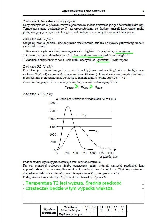 MATURA 2013. Fizyka i astronomia - poziom rozszerzony [ARKUSZE, ODPOWIEDZI, KLUCZ CKE]