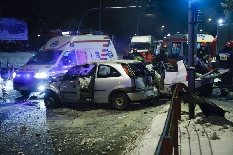 Wasilkowska - Traugutta. Wypadek śmiertelny, pijany kierowca (zdjęcia, wideo)