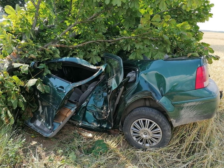 Wypadek na trasie Szczuczyn - Bzury