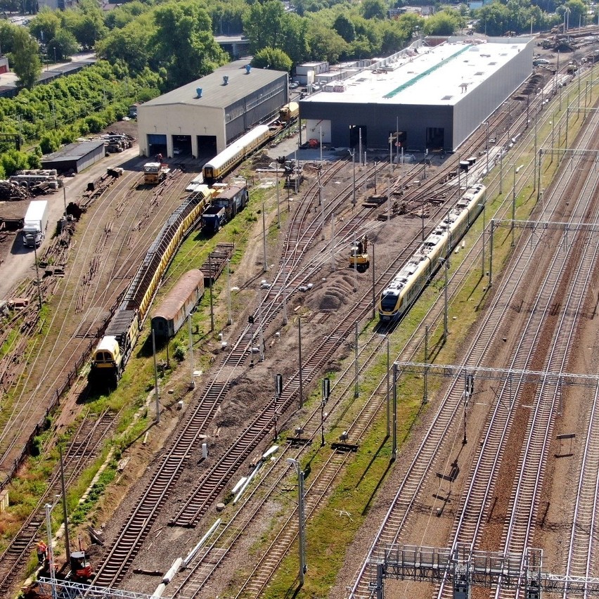 Nowa hala obsługi pociągów