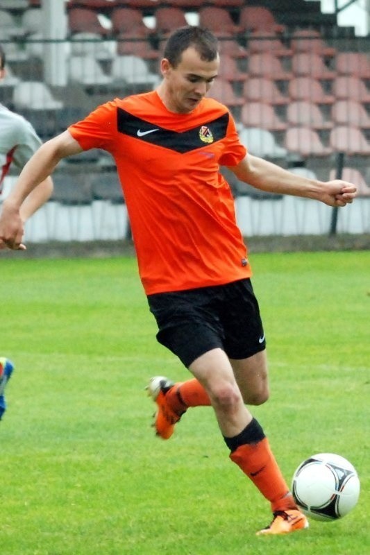 Michał Kosowski zdobył w meczu przeciw Orlętom Kielce dwie bramki. W sumie ma ich na swoim koncie już trzynaście. 