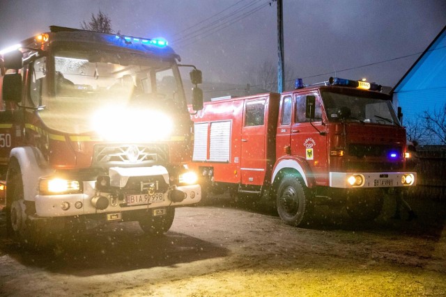 Dwie osoby zginęły w pożarz3e we wsi Tatary.