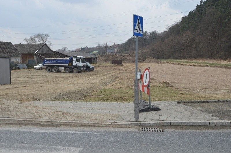 Chełmiec. Prace przy budowie łącznika obwodnic już ruszyły [ZDJĘCIA]