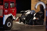 Wypadek pod Kaliszem: W Goliszewie wóz strażacki zderzył się z autem