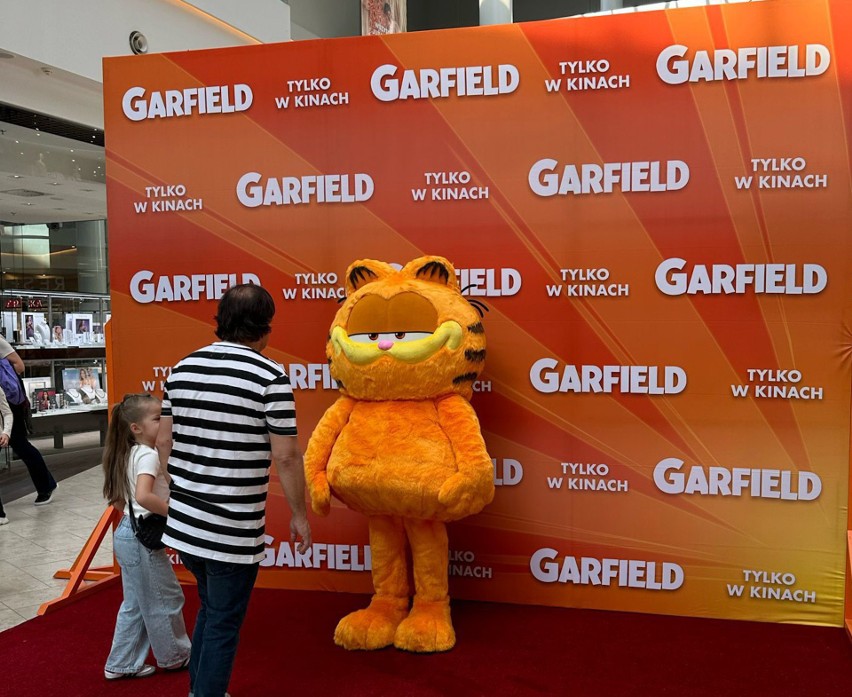 Spotkanie z Garfieldem w Pasażu Łódzkim      