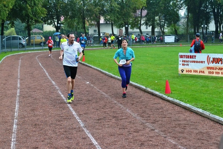 Bieg Koroną Jeziora Goczałkowickiego 2015 w Zabrzegu