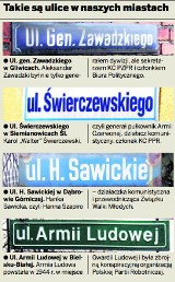 Śląskie: Komunistyczne nazwy ulic znikną z naszych miast? [MAPA]