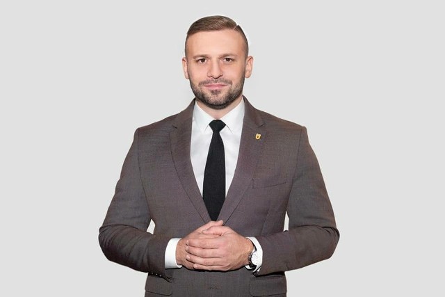 Paweł Molik, kandydat na wójta Zagnańska.