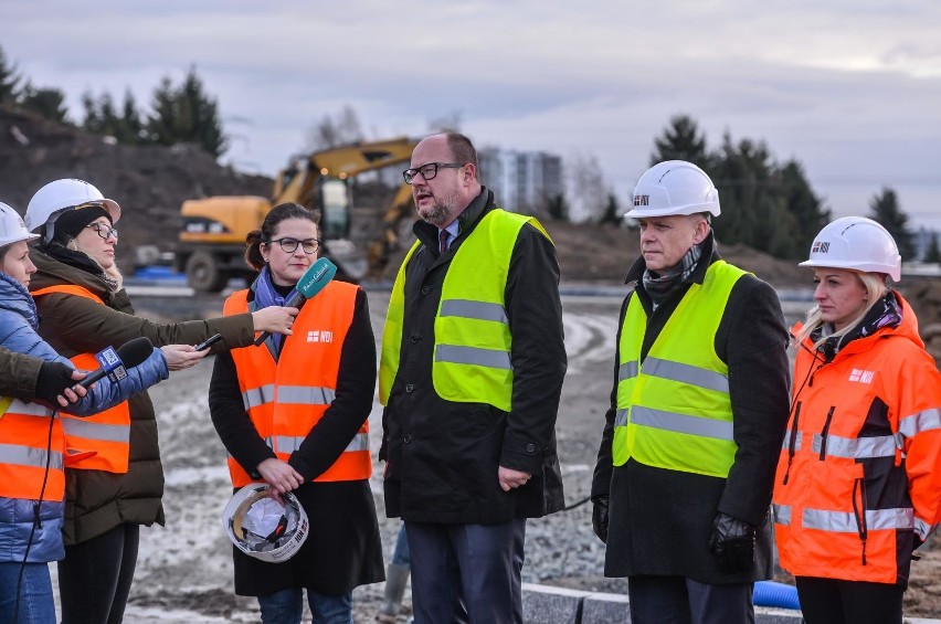 Postępy na budowie Nowej Bulońskiej Północnej [7.12.2018]