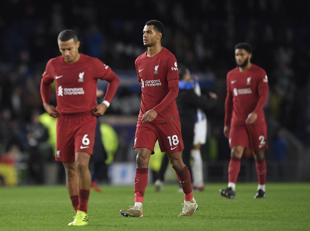 Liverpool dostał lanie od Brighton. Ten sezon jest już zaprzepaszczony