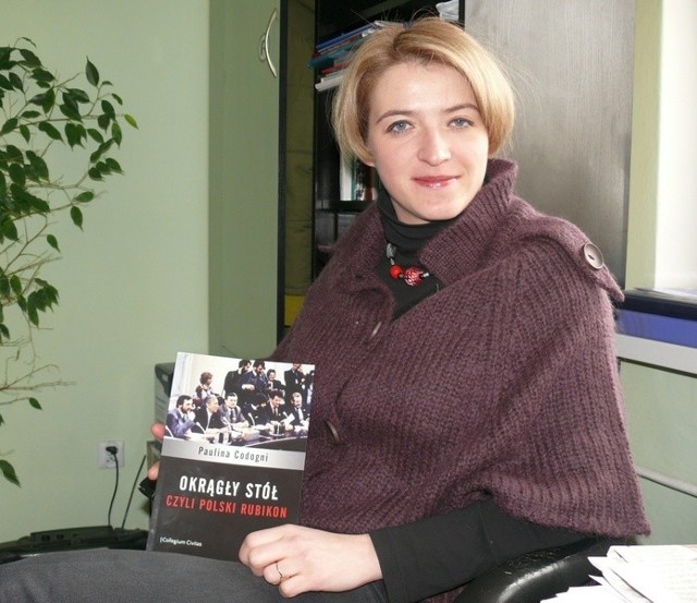Paulina Codogni - autorka kolejnej naukowej ksiązki, tym razem o Okrągłym Stole.