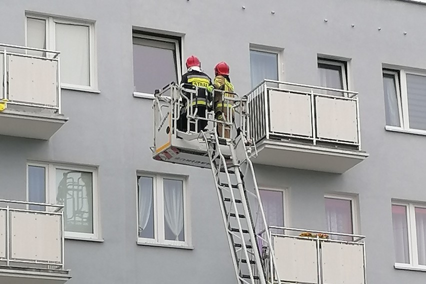 W czwartek rano straż pożarna w Koszalinie dostała...