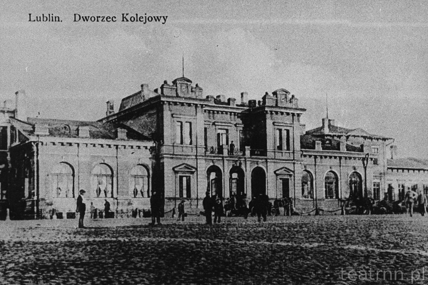 Tak wyglądał kiedyś dworzec główny PKP w Lublinie! Zobacz archiwalne fotografie budynku