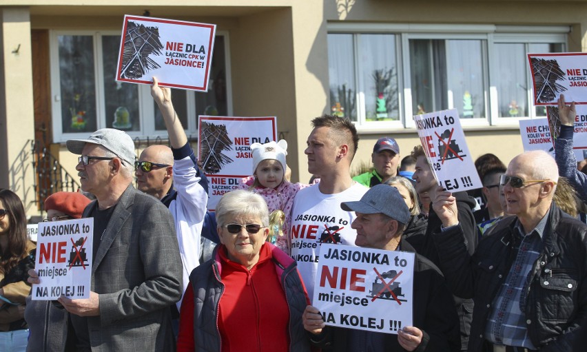 Protest przeciwko CPK w gminie Trzebownisko.  Inwestycje...